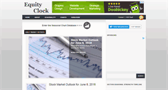 Desktop Screenshot of equityclock.com